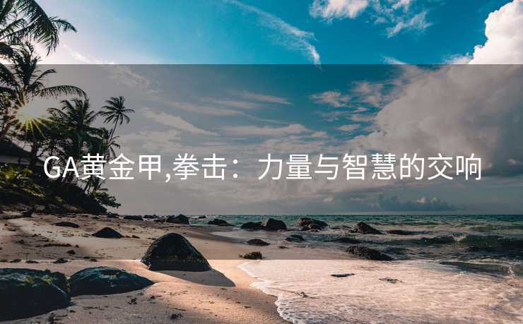 GA黄金甲,拳击：力量与智慧的交响